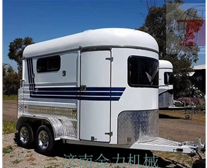 保定Two horse trailer